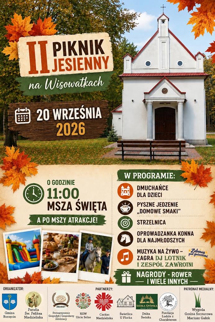 SERDECZNIE DZISIAJ ZAPRASZAMY NA WISOWATKI